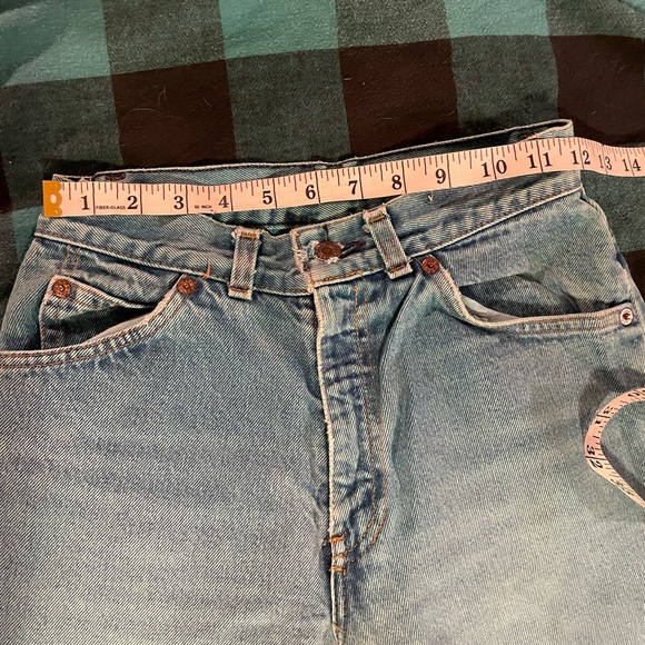 Vintage turquoise white tab Levi’s - Picture 9 of 13